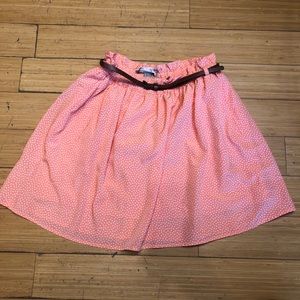 Forever 21 Polka Dot Skirt w/ Belt